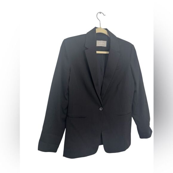 NEW EVERLANE The Classic Wool blazer in black - Picture 5 of 7